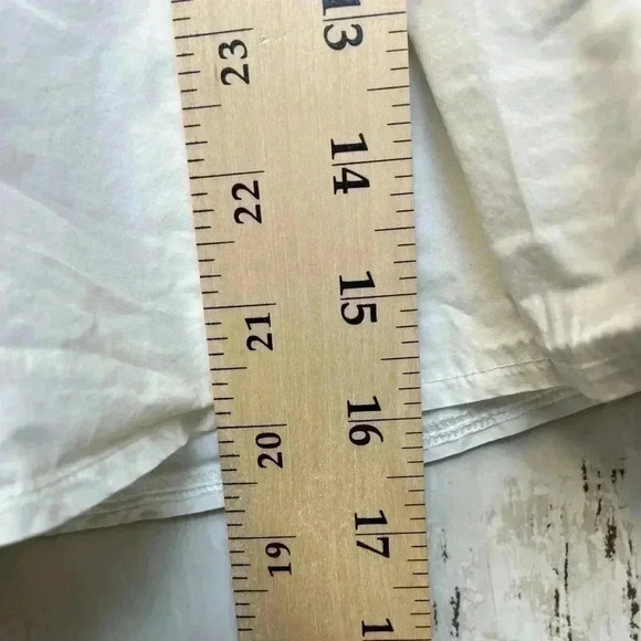 Banana Republic White Top size Large Summer/Lightweight - Picture 6 of 6